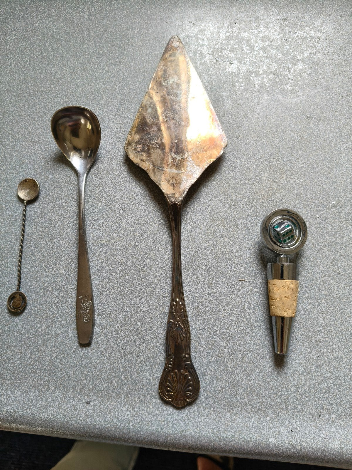 Vintage Zilverkleurig Bestek Set - Diverse Stukken, Ophalen