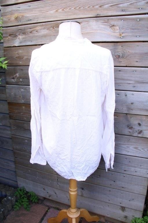 Blouse creme Dante 6 mt 2 (S) Vaste prijs, Dante 6, Beige, Ophalen of Verzenden, Zo goed als nieuw