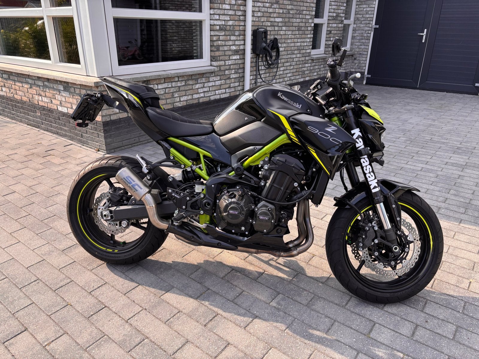 Kawasaki Z900 2023 SC Project, custom alcantara zadel, Sportuitlaat, 4 cilinders, Motorrijbewijs A, Gebruikt