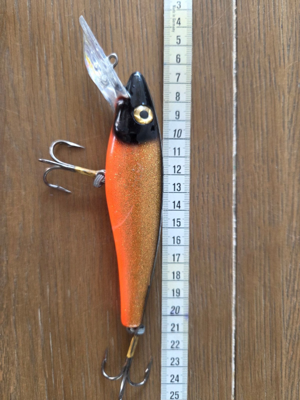 Musky Mania Lil Ernie TRO Gold Fish, Watersport en Boten, Hengelsport | Roofvissen, Ophalen of Verzenden, Zo goed als nieuw, Overige typen