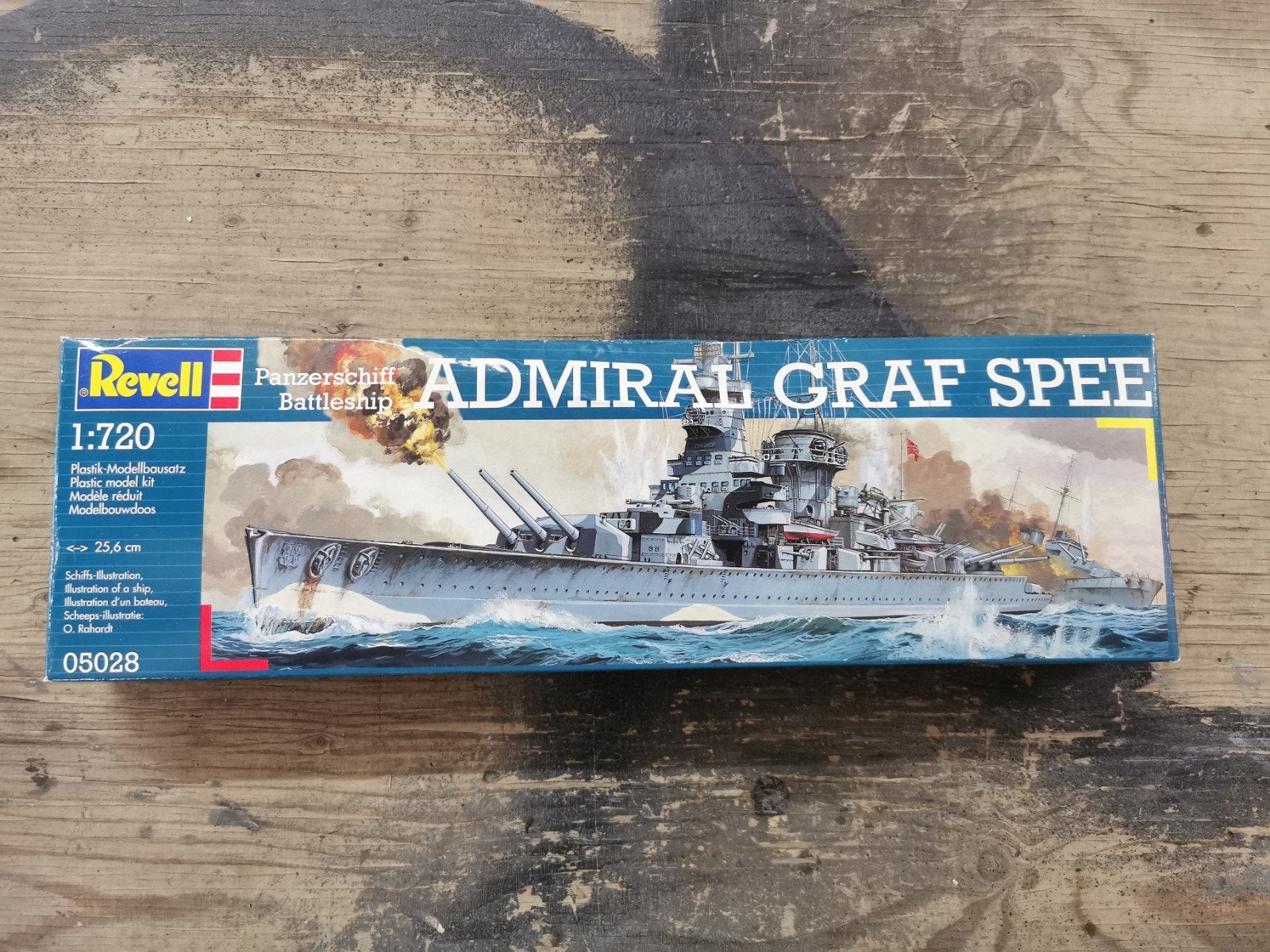Revell "ADMIRAL GRAF SPEE" 05028, Ophalen, Revell