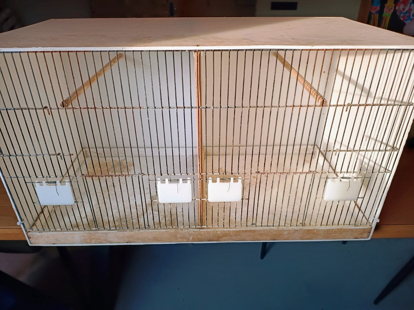 6 broedkooien 80cm, Dieren en Toebehoren, Vogels | Hokken en Kooien, Ophalen, Gebruikt, Hout, Broedkooi of Kweekkooi
