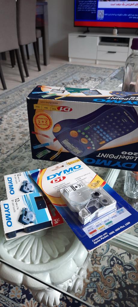 Dymo LabelPOINT 200 labelmaker met extra cassettes, Ophalen of Verzenden, Zo goed als nieuw