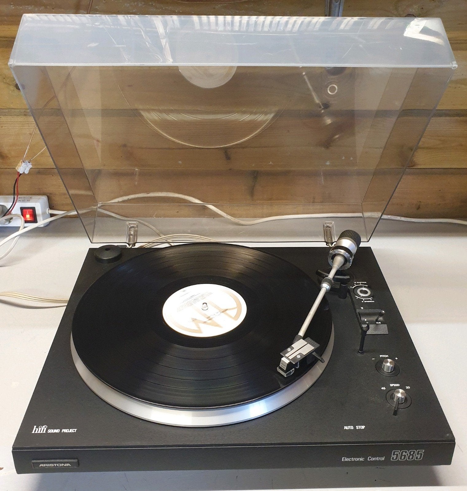 Aristona platenspeler 5685 in mooie staat., Audio, Tv en Foto, Ophalen of Verzenden, Philips, Automatisch