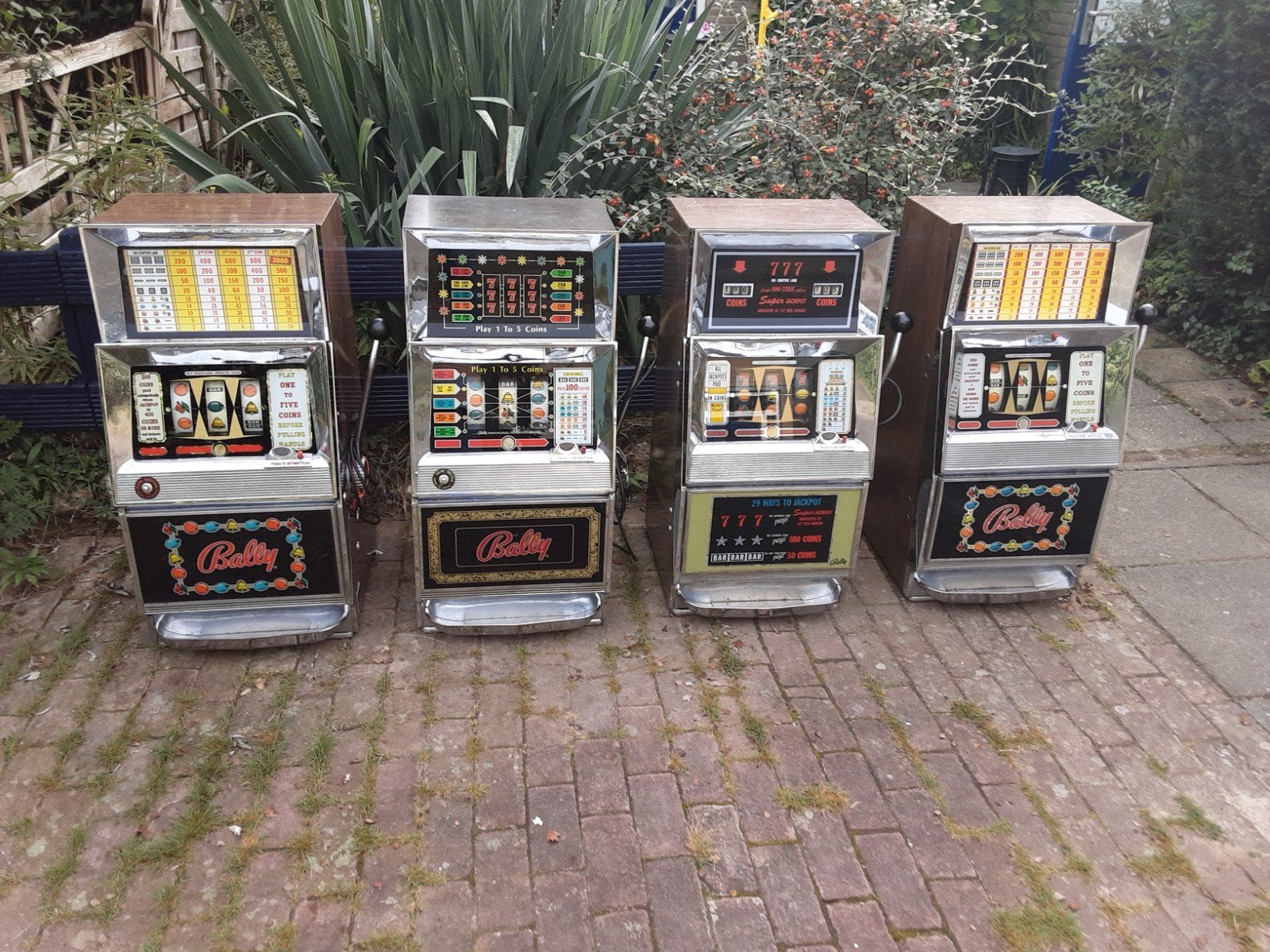 Bally slotmachines volledig gereviseerd, Verzamelen, Ophalen, Gebruikt