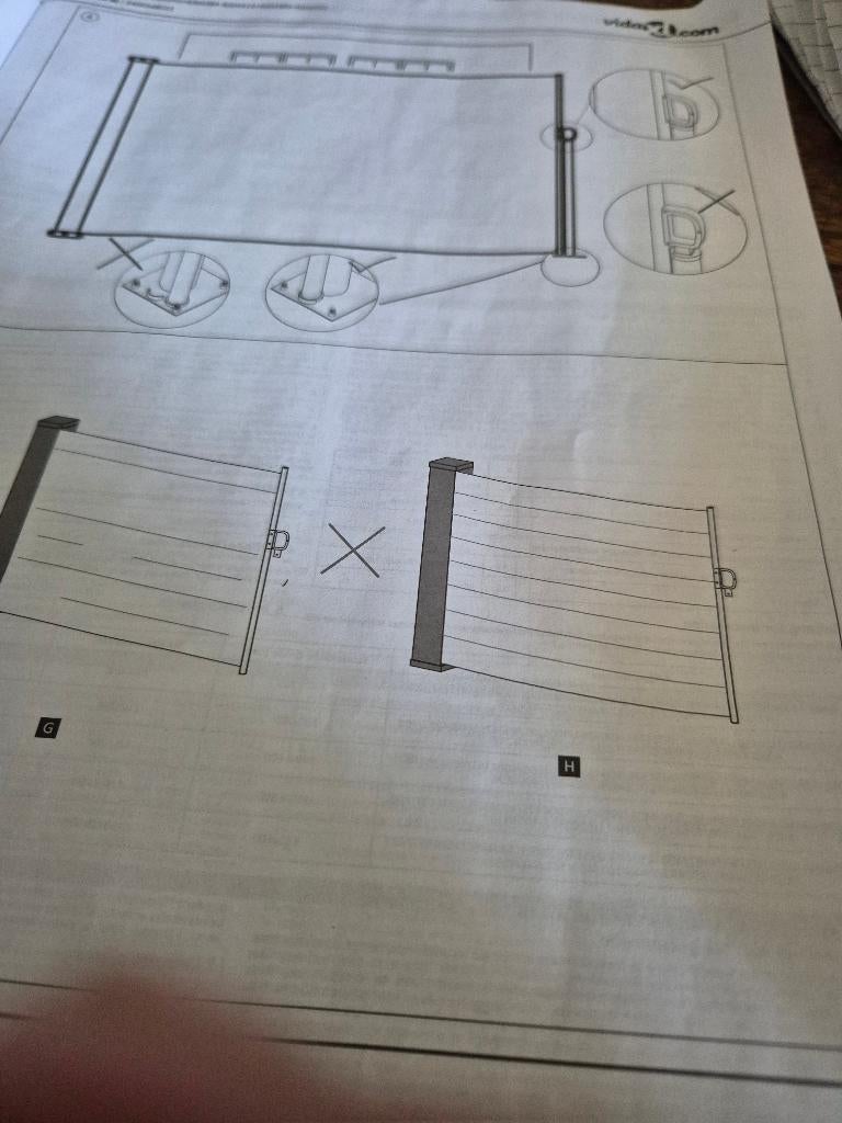 schermen uittrekbaar kleur groen 2 x 3 meter nieuw, Ophalen, Overige materialen, Nieuw, 200 cm of meer