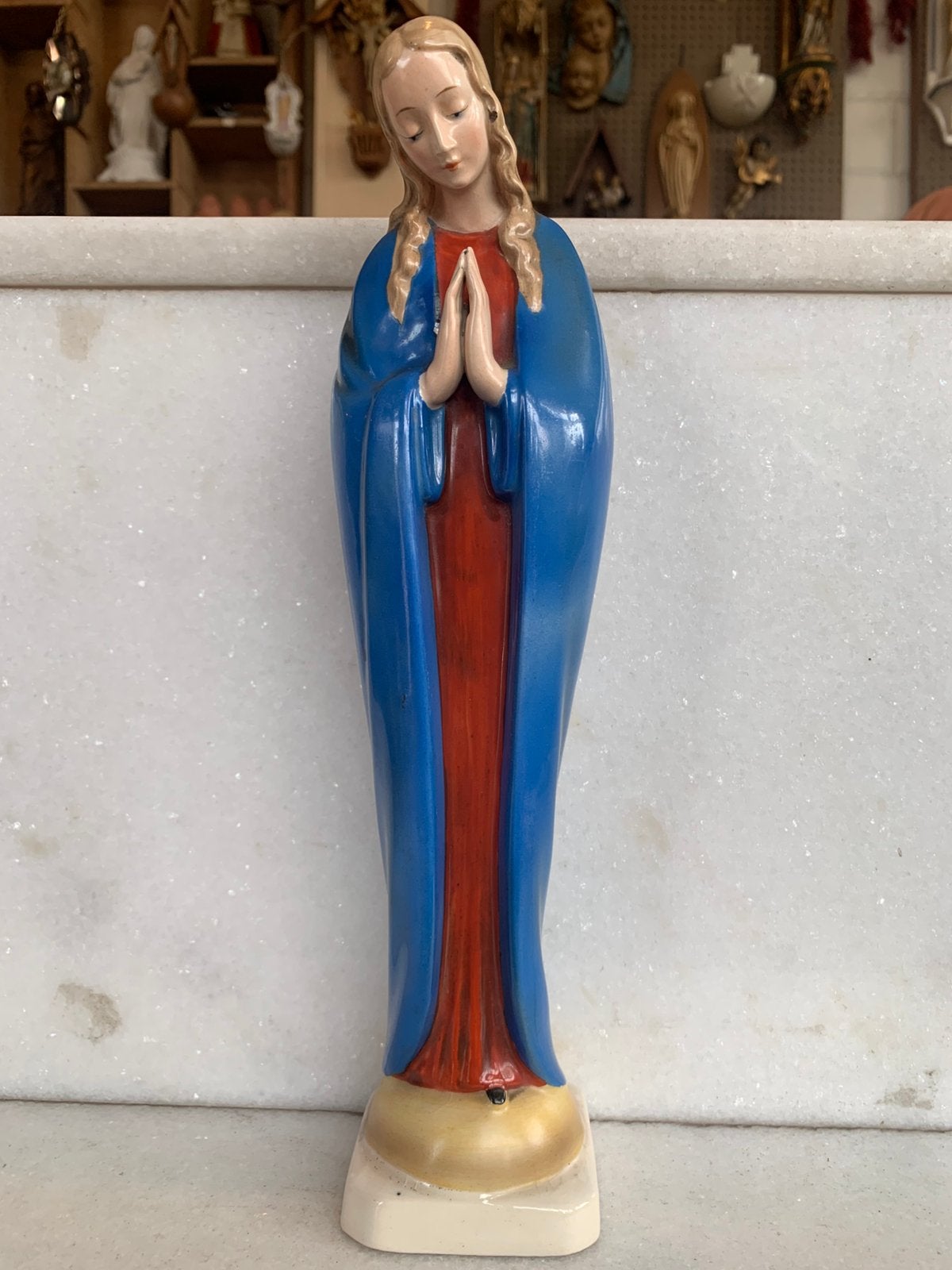 Maria gevouwen handjes/ porselein., Ophalen of Verzenden
