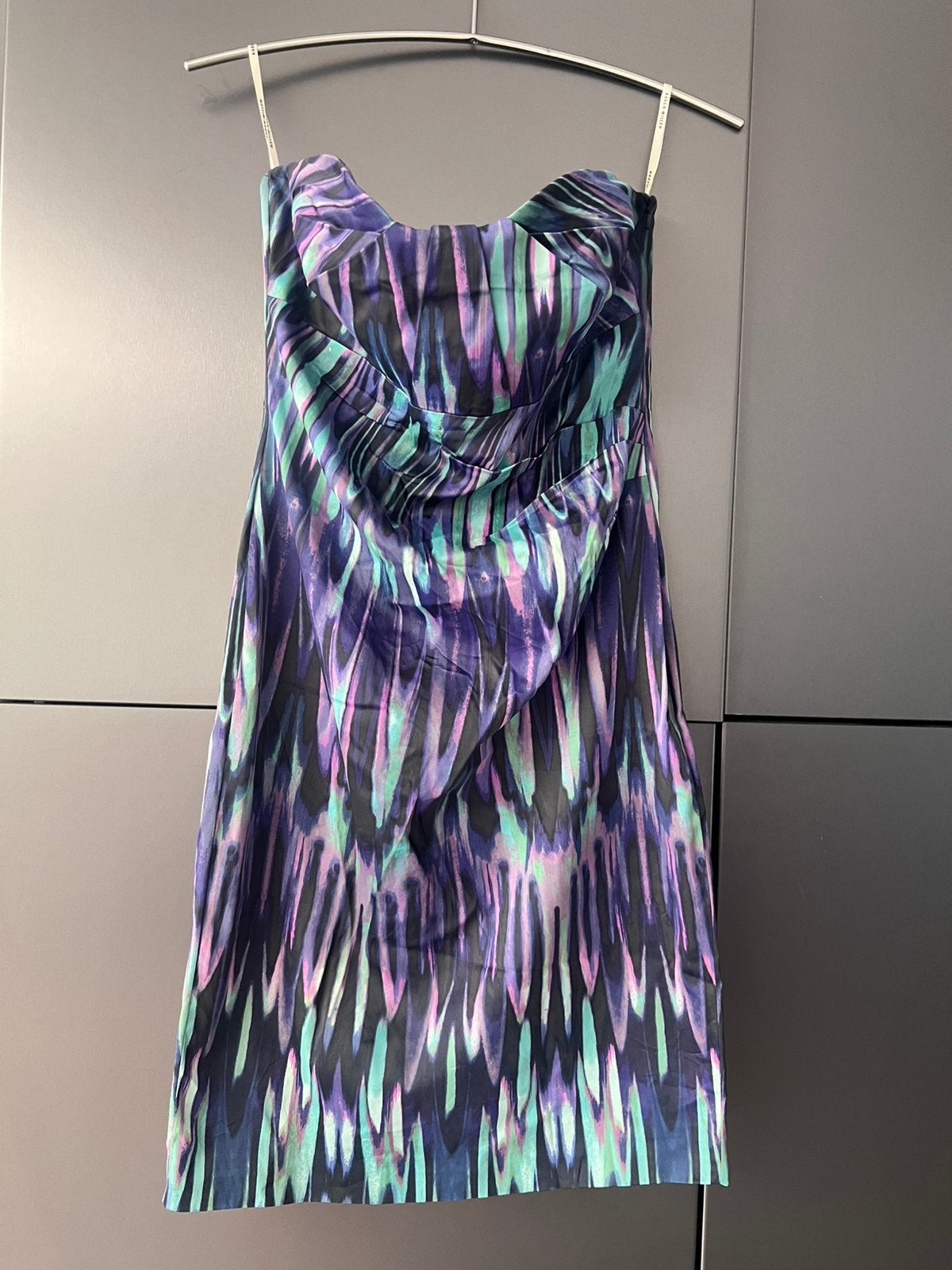 KAREN MILLEN ZOMERS JURKJE JURK MET PRINT DEAIGN MAAT 10 / M, Ophalen of Verzenden, Zo goed als nieuw, Maat 38/40 (M), Onder de knie