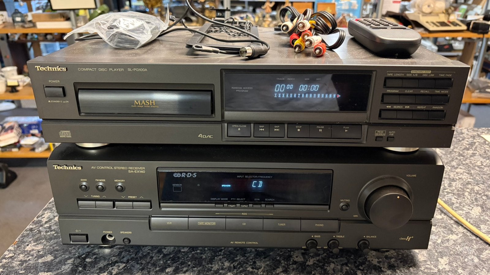 Technics versterker/cd speler, Ophalen of Verzenden, Zo goed als nieuw, Overige merken