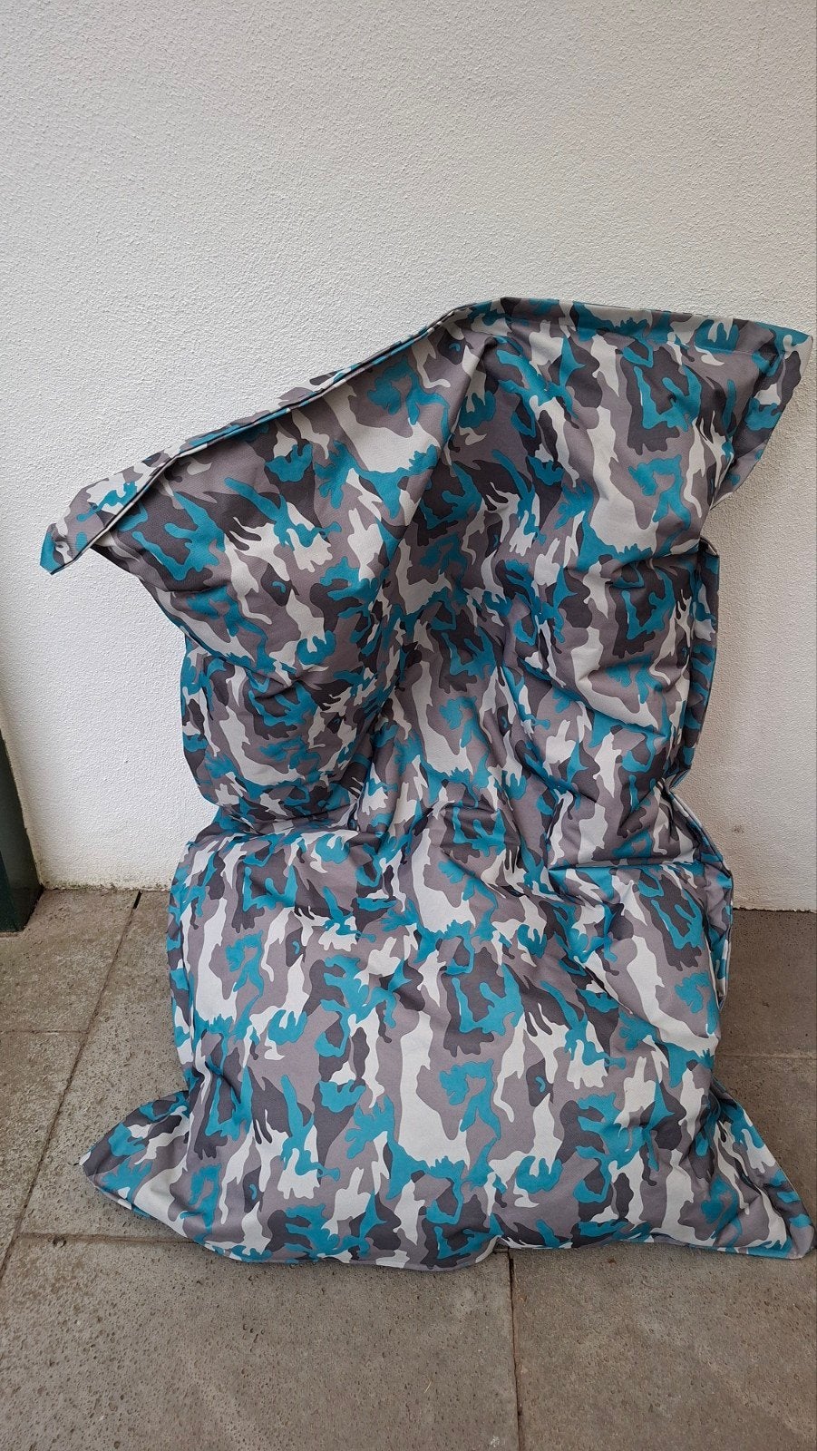 Grote zitzak 1.40m hoog - Camouflage patroon, Ophalen