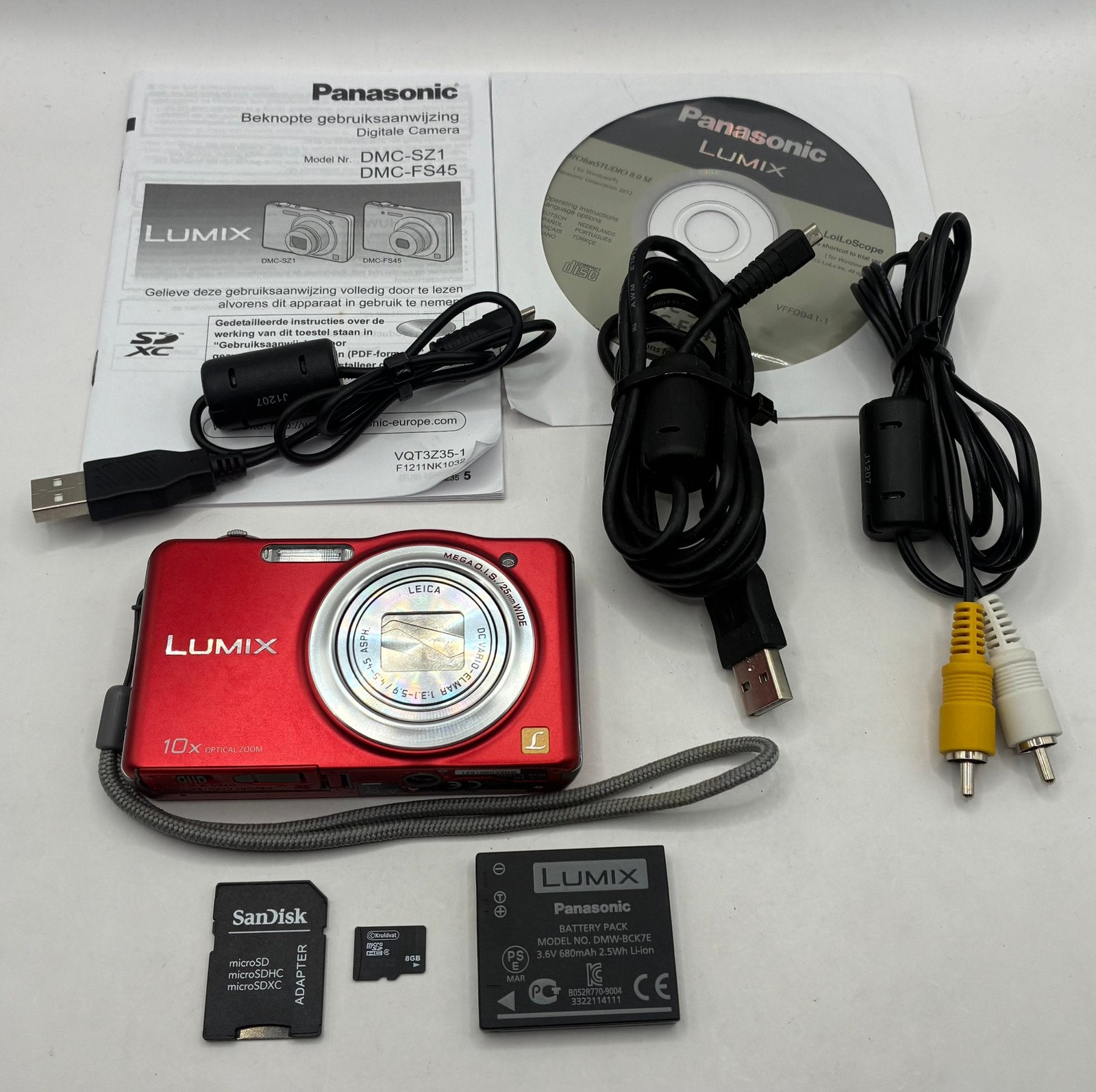Panasonic Lumix DMC-SZ1 - compact camera, Ophalen of Verzenden, Zo goed als nieuw, Overige Merken, 8 keer of meer
