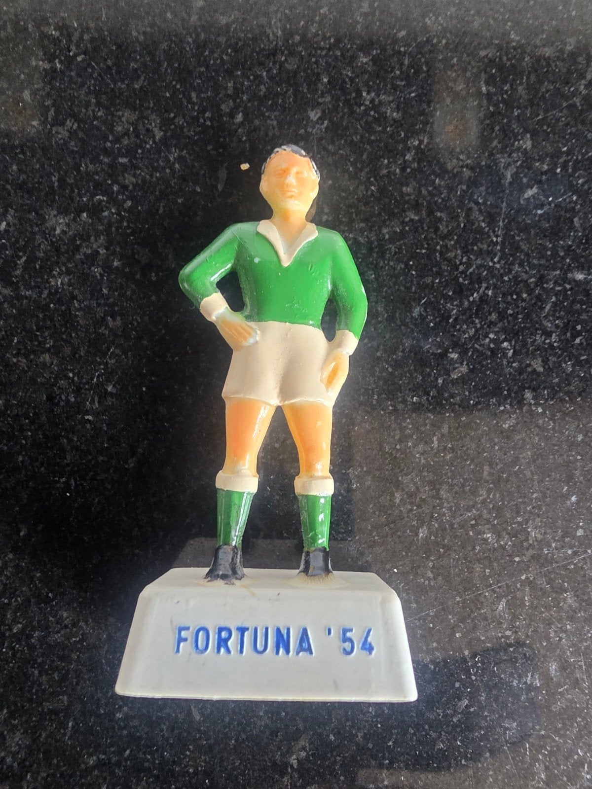 Vintage Fortuna '54 Voetbalbeeldje Smith, Verzamelen, Sportartikelen en Voetbal, Ophalen of Verzenden, Gebruikt, Overige binnenlandse clubs