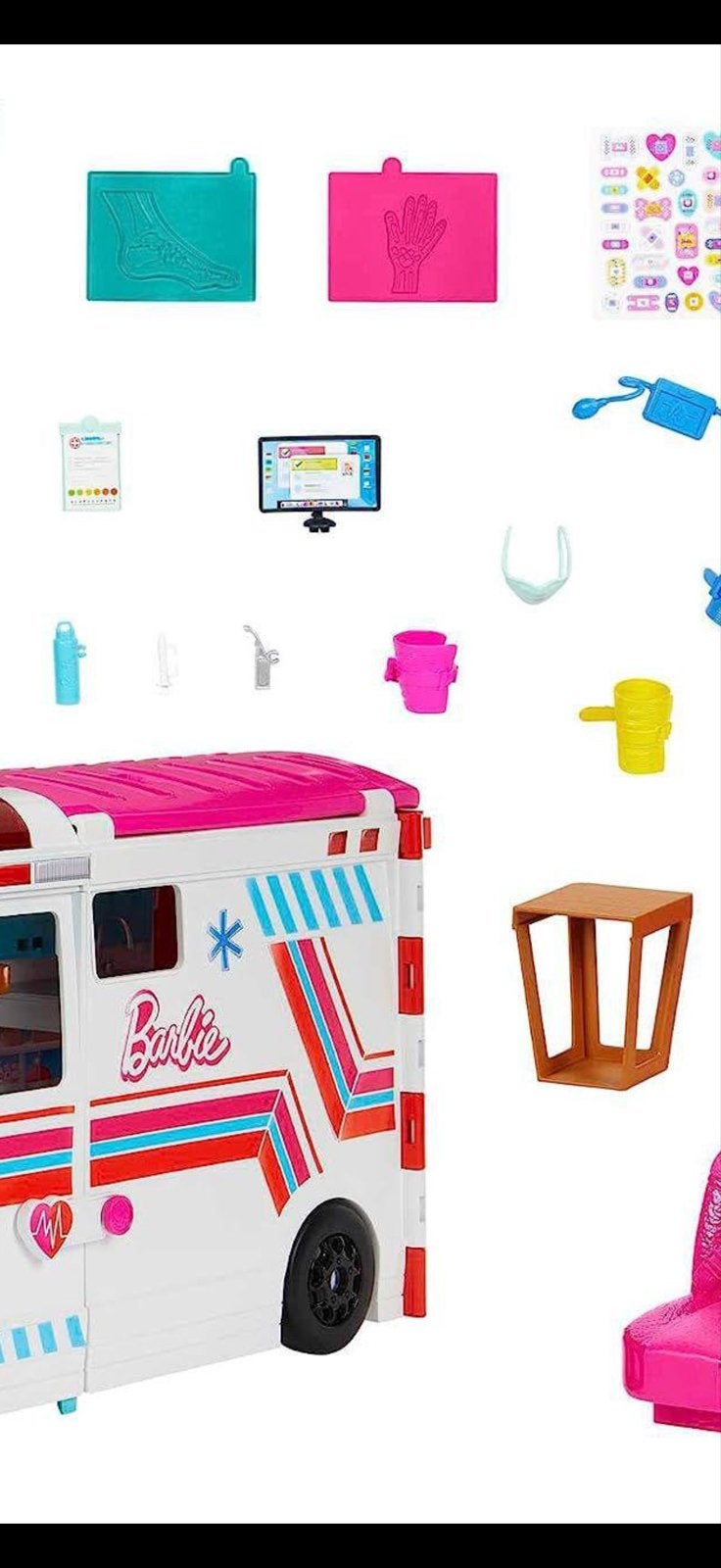 Barbie Ambulance / Ziekenhuis Speelset - Compleet, Ophalen of Verzenden, Gebruikt, Jongen of Meisje