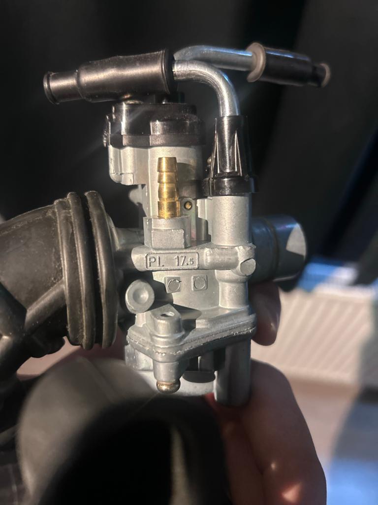 Carburateur met luchtfilter minarelli 17.5mm, Ophalen of Verzenden, Nieuw, Carburateur