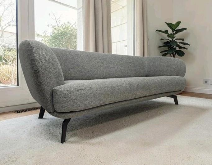 Leolux Flint 3 zits bank showmodel 220cm, Huis en Inrichting, Banken | Bankstellen, Ophalen of Verzenden, Leer