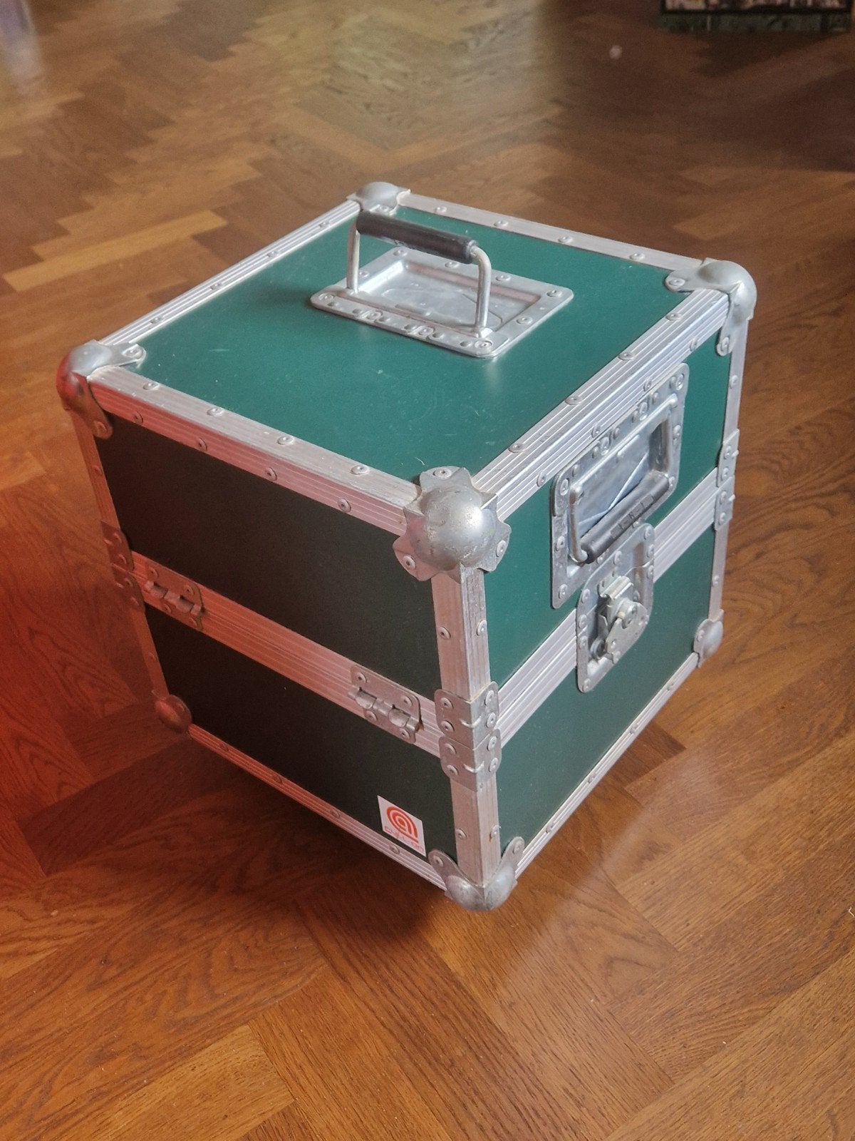Stevige Flightcase voor Apparatuur - Groen, Huis en Inrichting, Ophalen, Gebruikt, Minder dan 55 cm