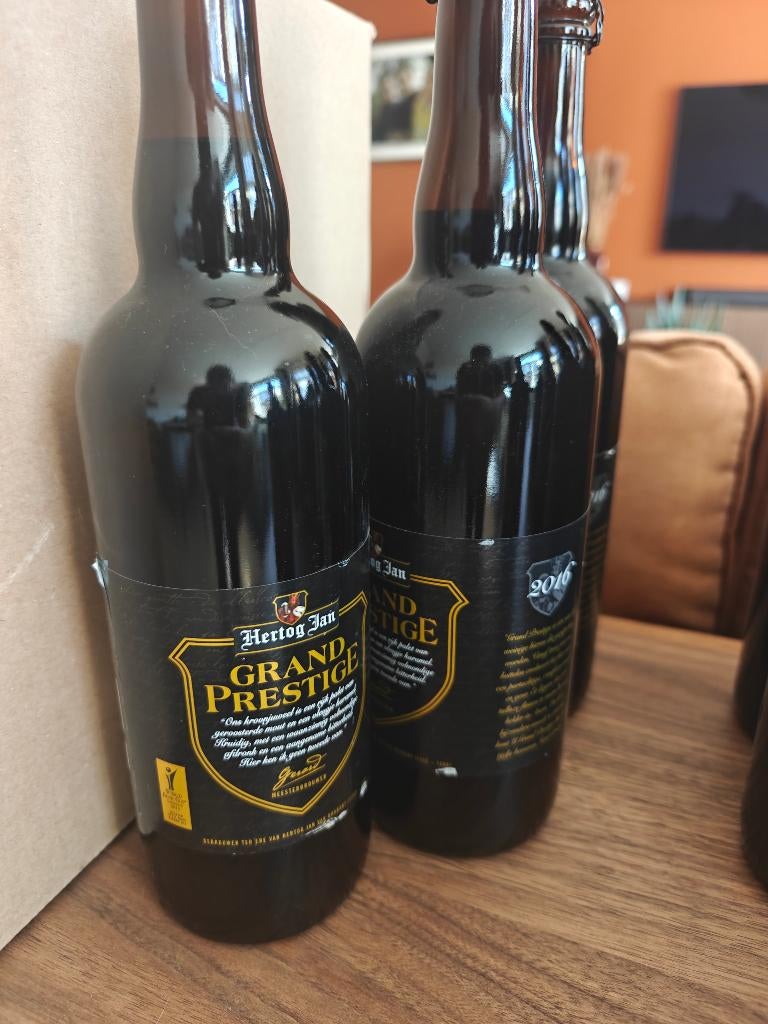 3 flessen Hertog Jan Grand Prestige 2016, Verzamelen, Ophalen, Nieuw, Flesje(s), Hertog Jan