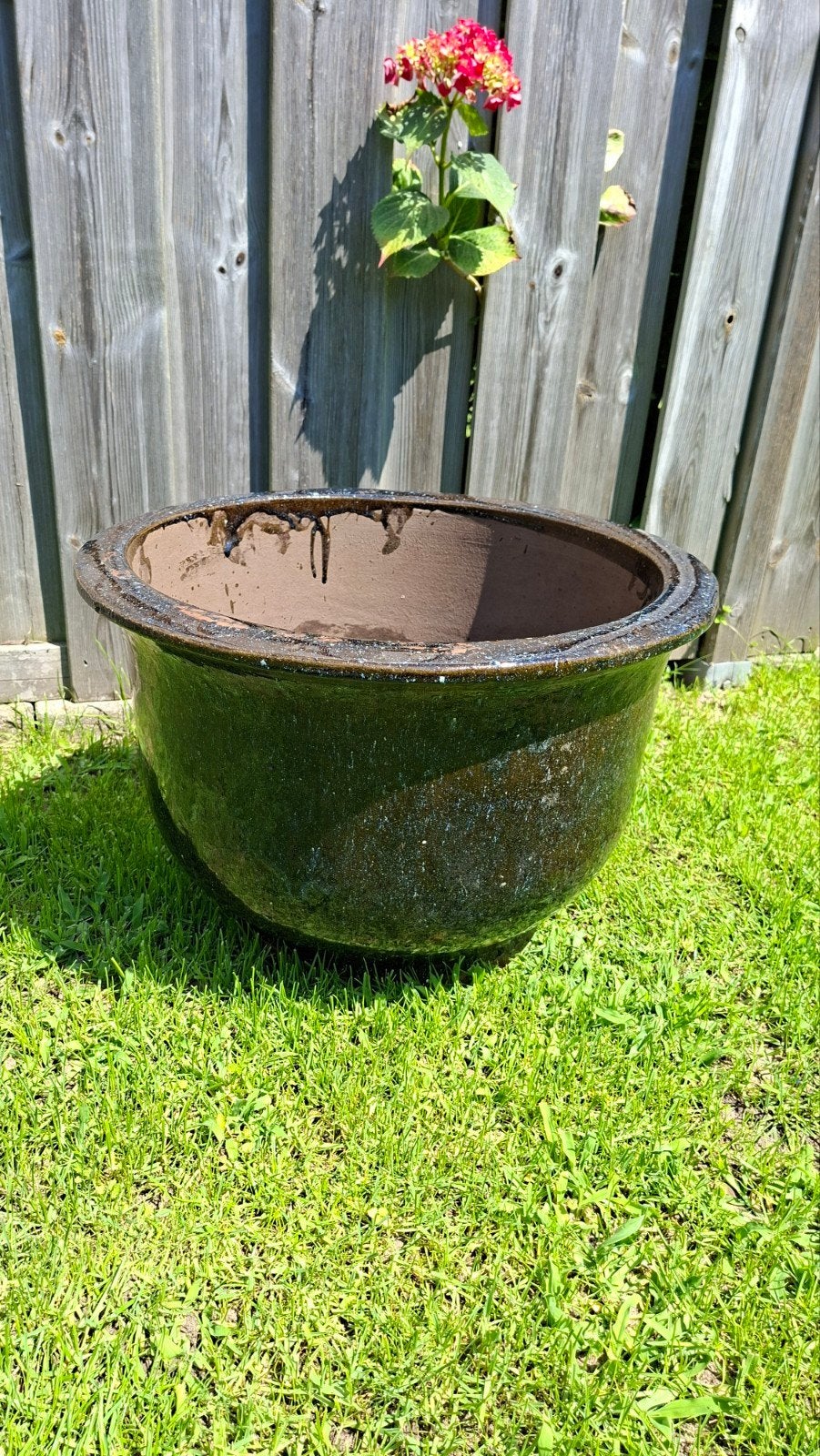Bloempot, Ophalen, Steen, Gebruikt, Minder dan 60 cm