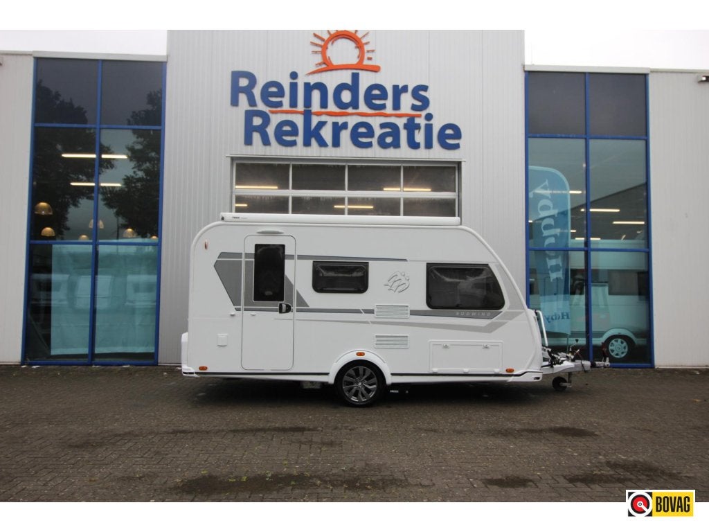 Knaus Sudwind 420 QD Thule,Mover,Fietsenrek, Bedrijf, Treinzit, 750 - 1000 kg, Schokbreker