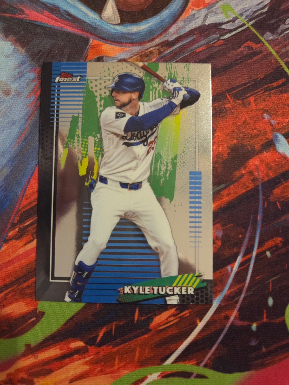 Topps Finest Kyle Tucker Honkbal Spelerskaart, Verzamelen, Ophalen of Verzenden, Nieuw, Overige sporten, Spelerskaart