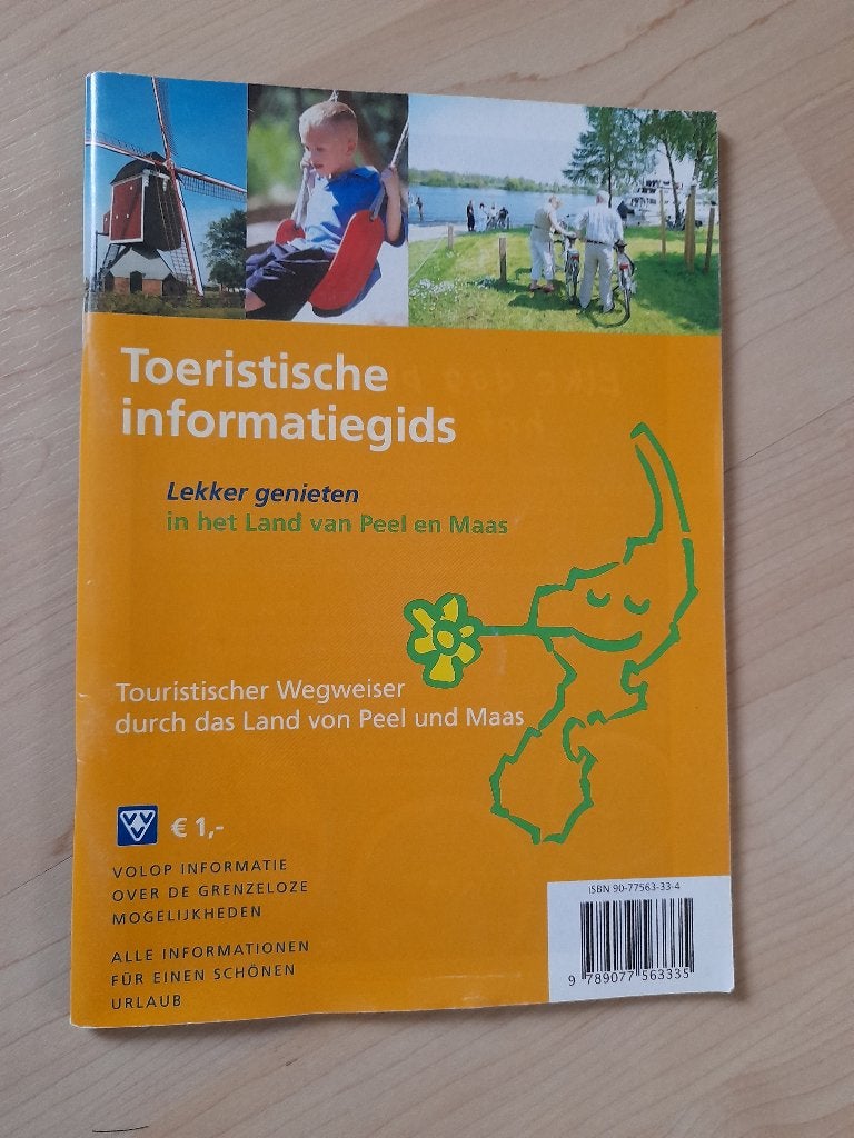 TOERISTISCHE INFORMATIEGIDS LAND VAN PEEL EN MAAS, Ophalen of Verzenden, Gelezen, Overige onderwerpen