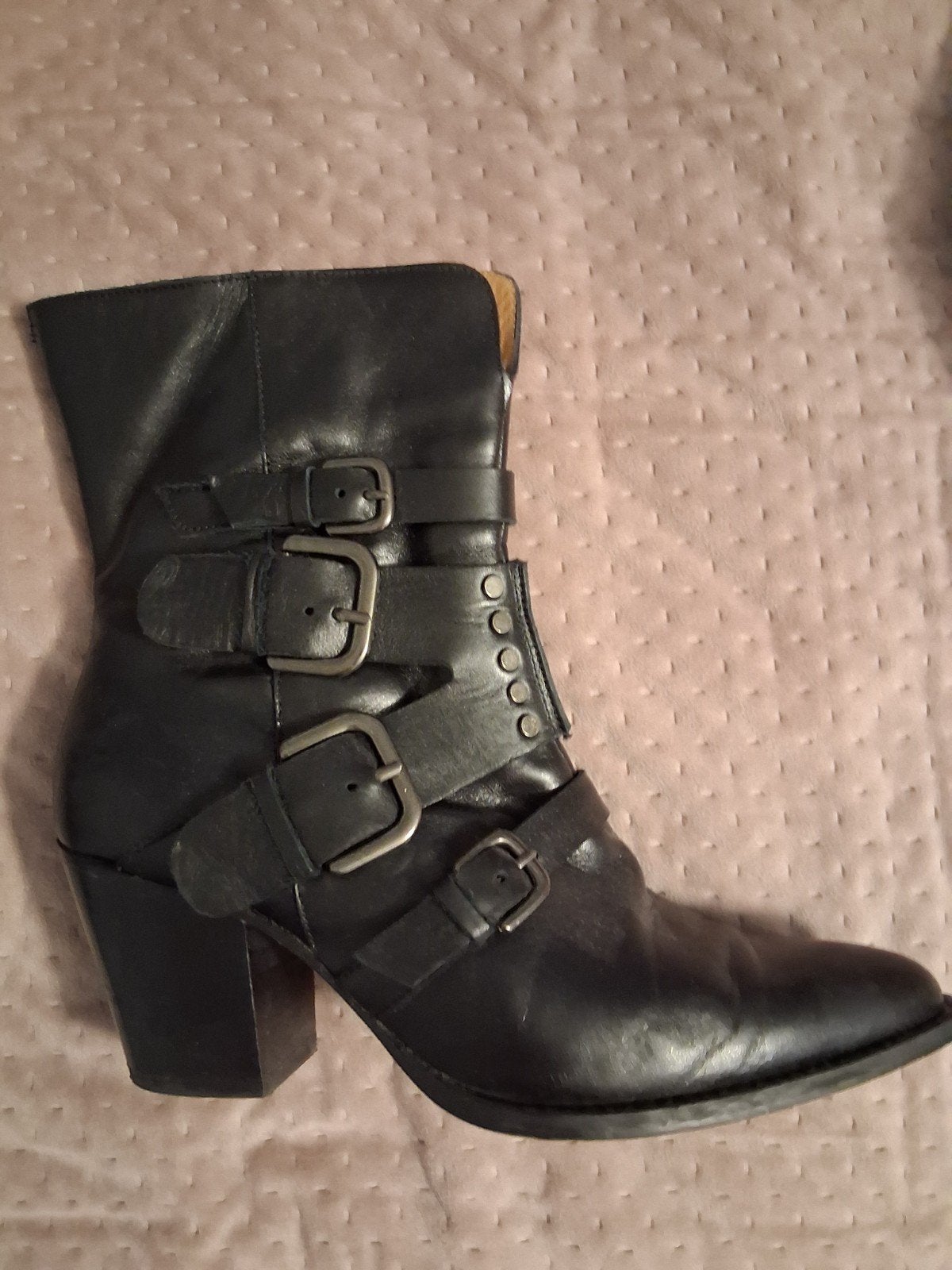 Stoere dames enkellaars maat 39, Ophalen, Zwart, Lage of Enkellaarzen, Toral
