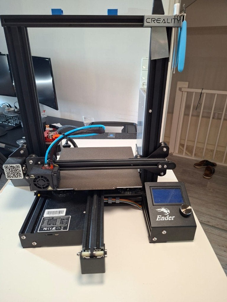 Creality Ender 3 3D-printer met camera en Creality Box, Ophalen, Gebruikt, Ingebouwde Wi-Fi, Filament