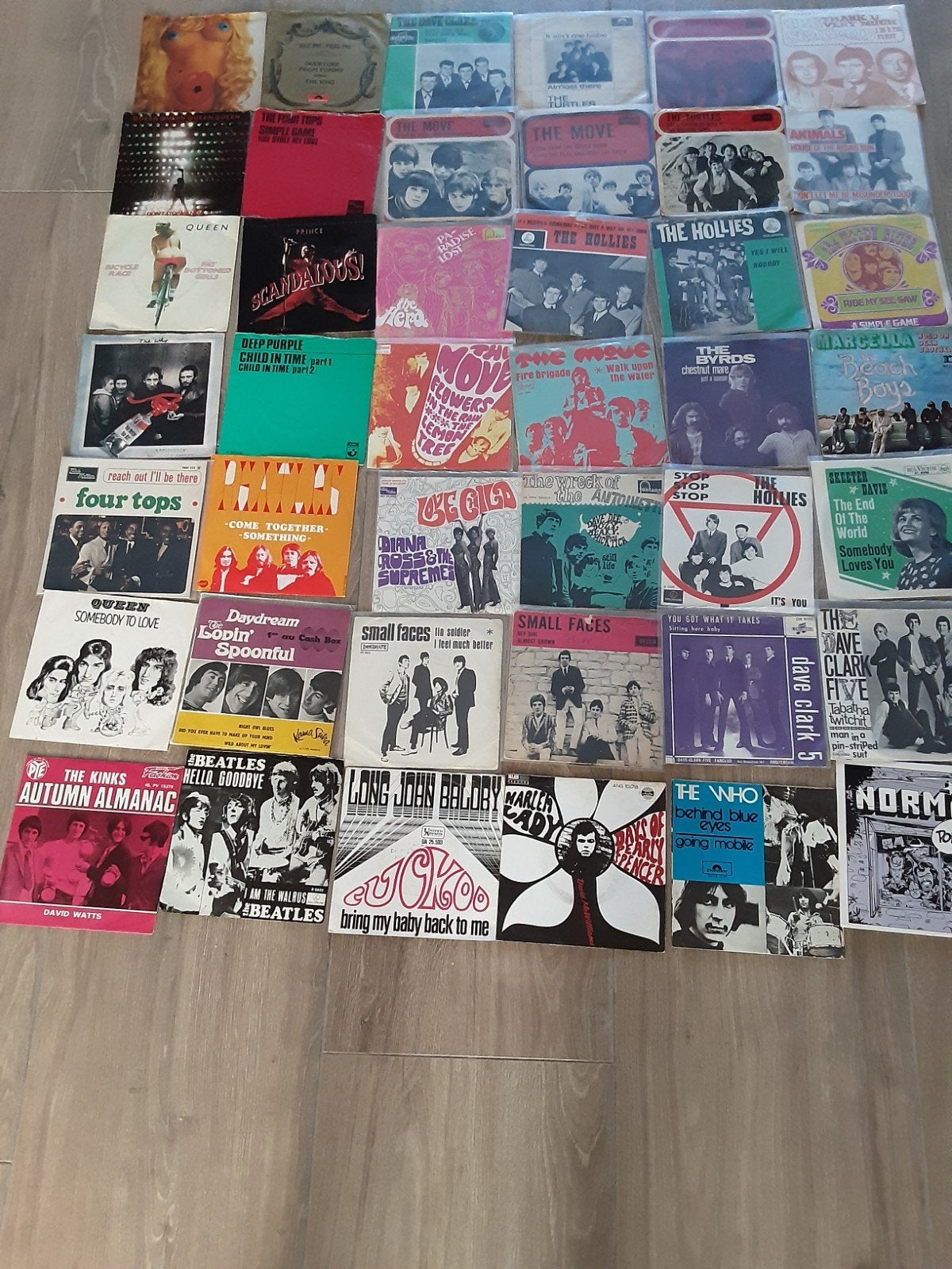 Singles 60,70 jaren., Ophalen of Verzenden, Gebruikt, Overige formaten, Poprock