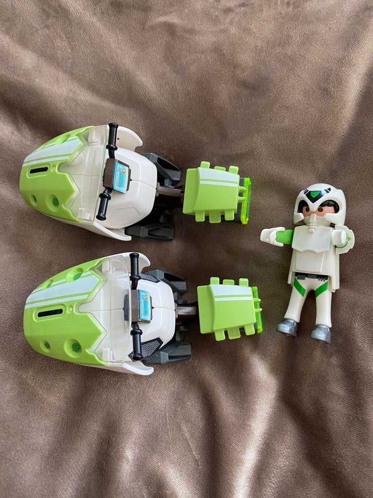 Playmobil voertuigen met poppetje, Ophalen of Verzenden, Zo goed als nieuw