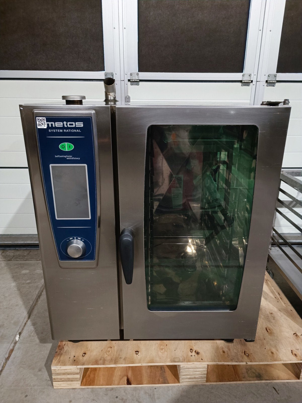 Rational / Metos SCC WE 101 Combisteamer 10x 1/1 GN, Gebruikt, Ovens, Magnetrons en Steamers, Ophalen of Verzenden, Nvt