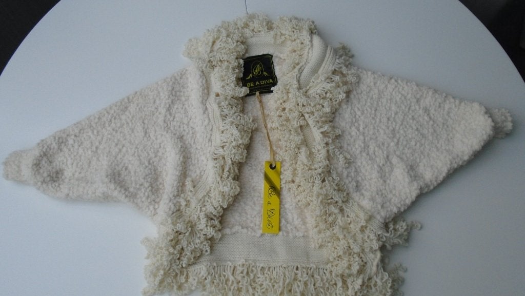 STOLA BE A DIVA CREME MET MOUWTJES S Nieuw, -, Beige, -, Nieuw