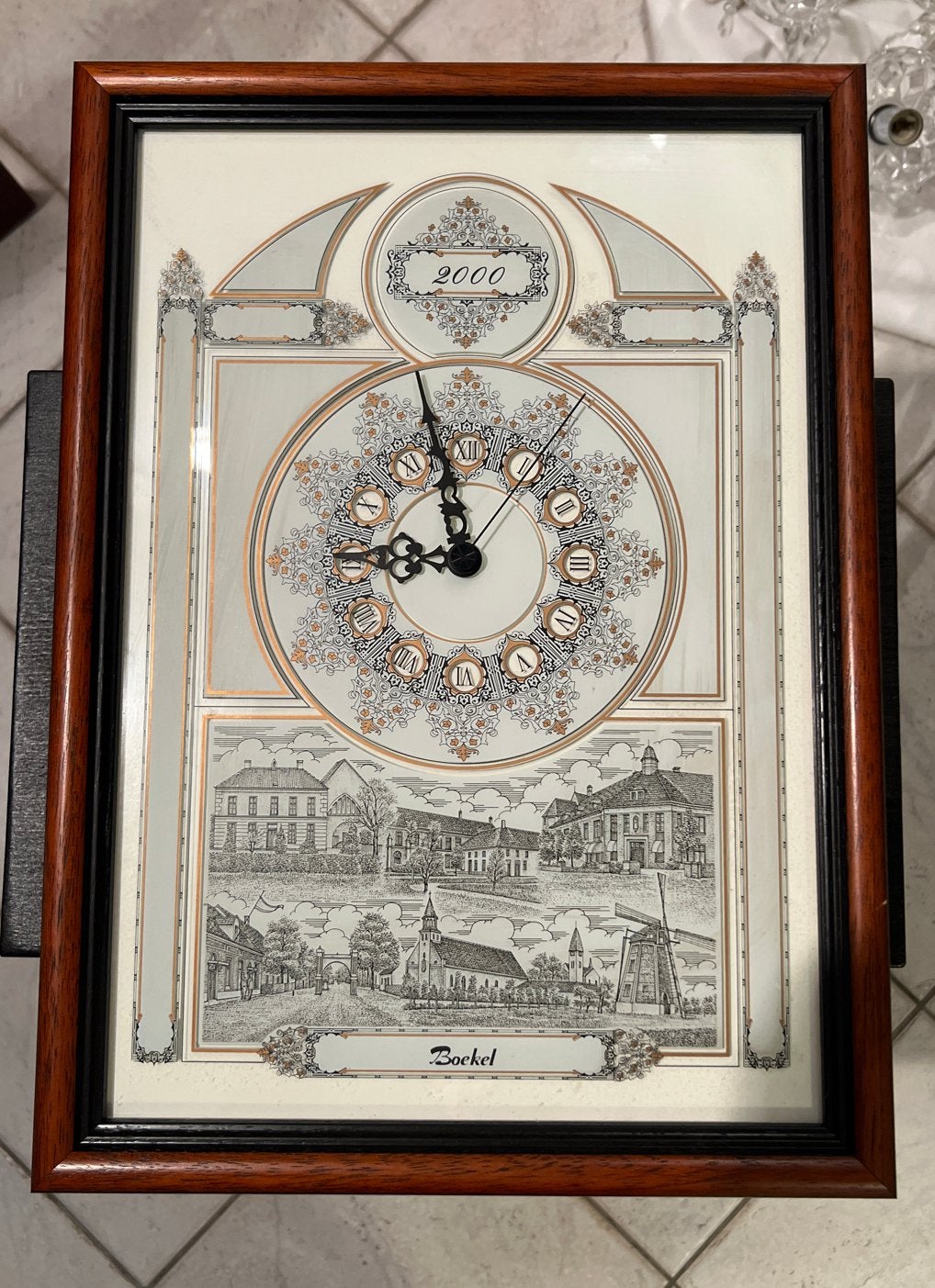 Millenniumklok Decor Art - Boekel 2000, Ophalen