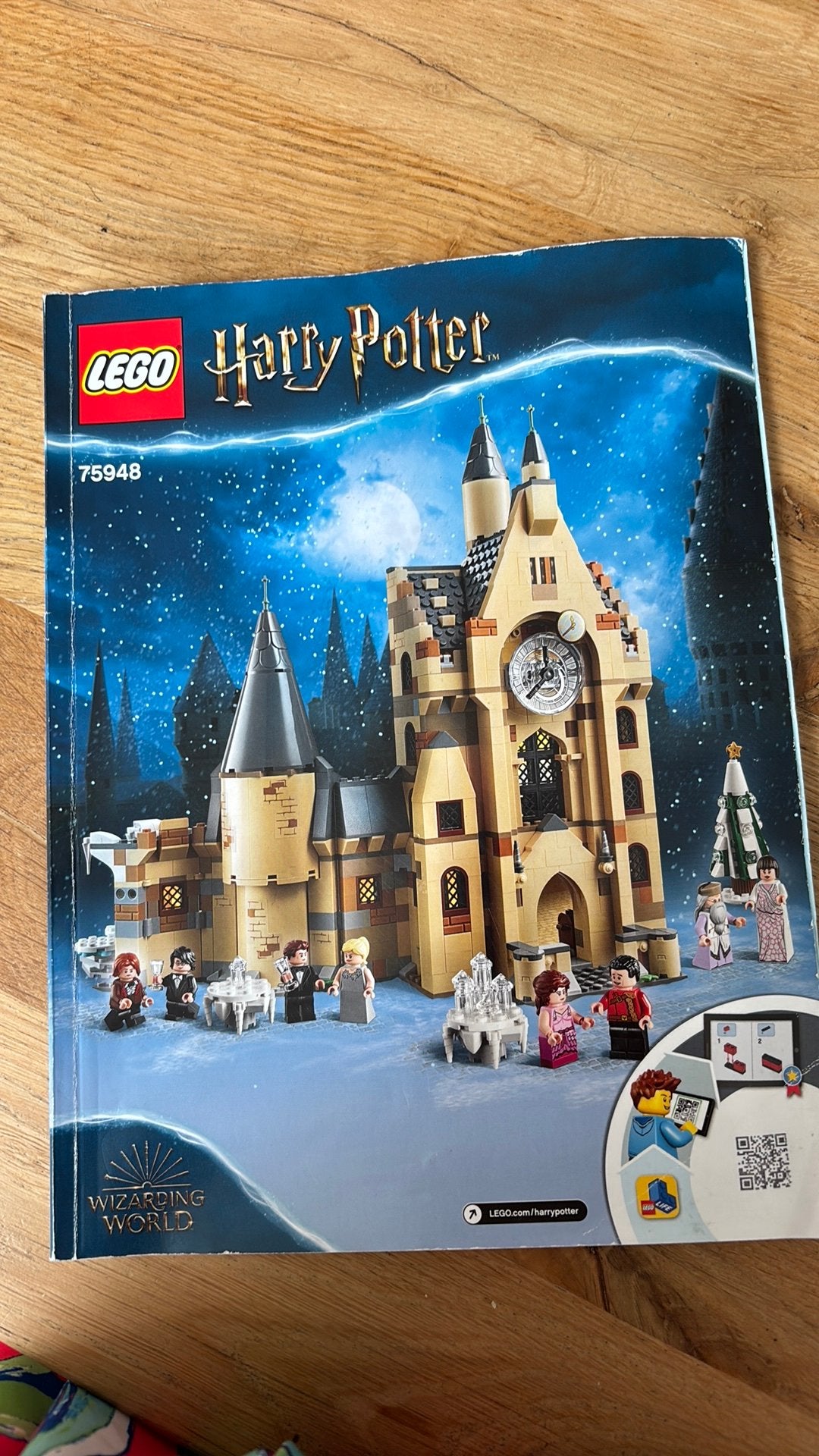 Lego 75948 instructie boekHarry Potter klokken toren, Ophalen of Verzenden, Zo goed als nieuw