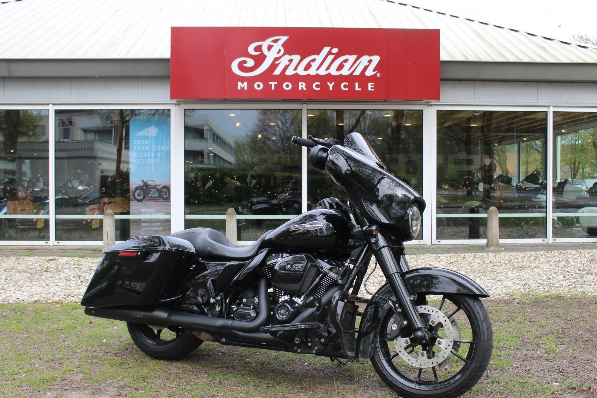 Harley-Davidson Street Glide FLH-X Street-Glide, 1746 cc, Chopper, Bedrijf, Meer dan 35 kW