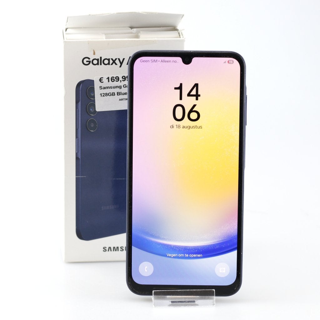 Samsung Galaxy A25 5G 128GB Blue Black | Nette staat, Samsung, Zo goed als nieuw, Support@Samsung.com, 129, Samsung-ro, Yeongtong-gu
Suwon-si, Gyeonggi-do 16677
South Korea