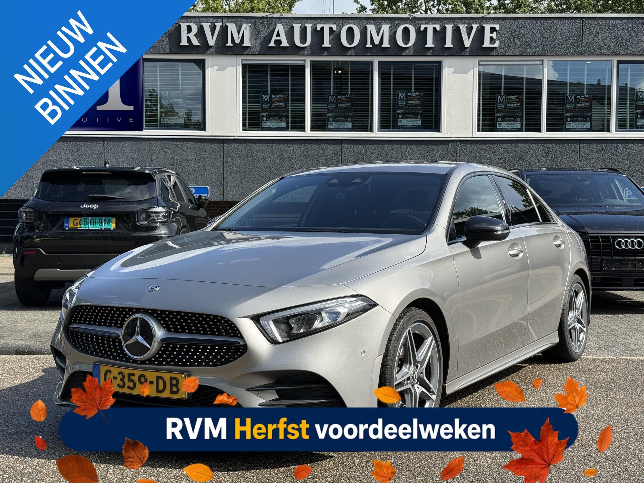 Mercedes-Benz A-klasse 200 Business Solution VAN: € 26.900, Auto's, Gebruikt, 4 cilinders, Leder en Stof, 163 pk