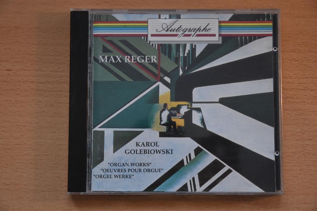 Cd Karol Golebiowski speelt Max Reger, Ophalen of Verzenden, Barok, Zo goed als nieuw, Overige typen