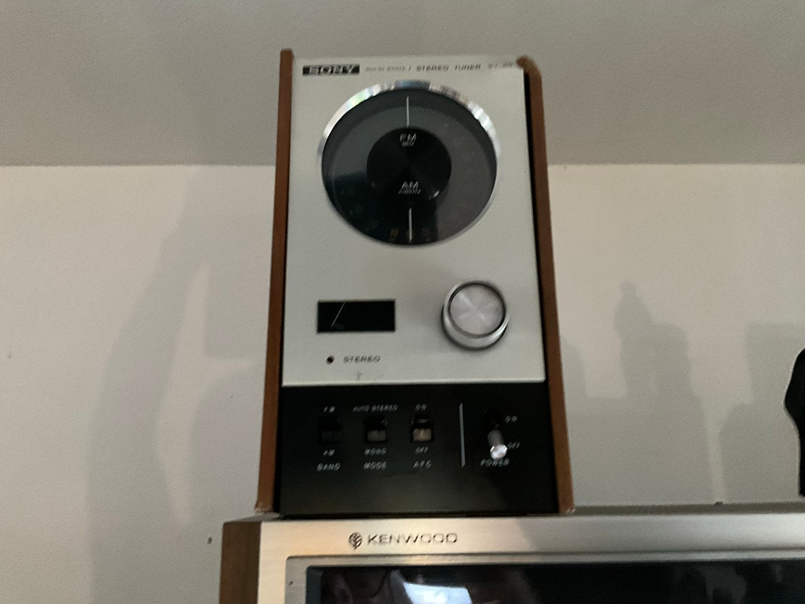 Vintage Sony ST-80F Stereo Tuner - Analoog FM/AM Radio, Ophalen of Verzenden, Gebruikt, Analoog