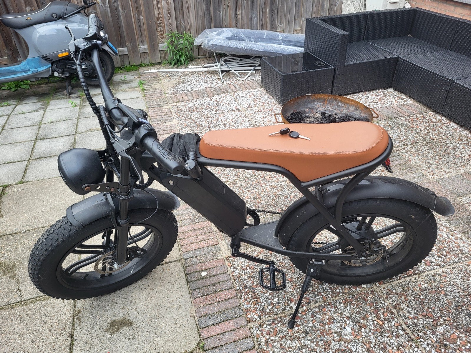 Ouxi V8 fatbike, nette staat, Fietsen en Brommers, 59 cm of meer, Ophalen, Zo goed als nieuw, Overige merken