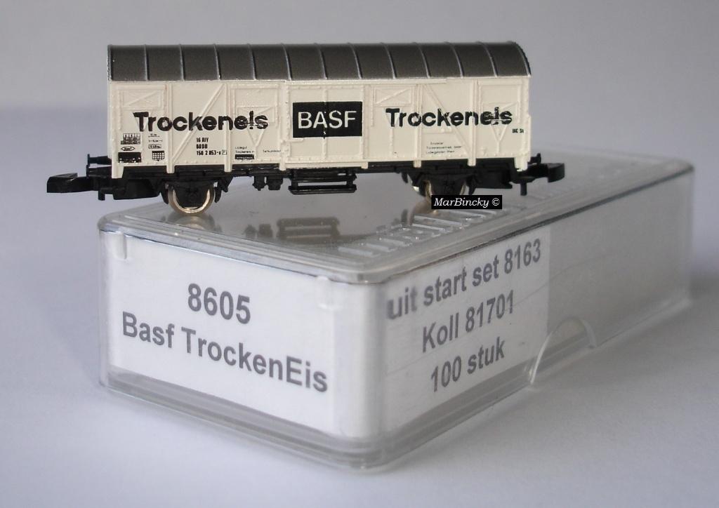 Märklin Z 8605 Basf TrockenEis Goederenwagen !, Gelijkstroom, Wagon, Ophalen of Verzenden, Zo goed als nieuw