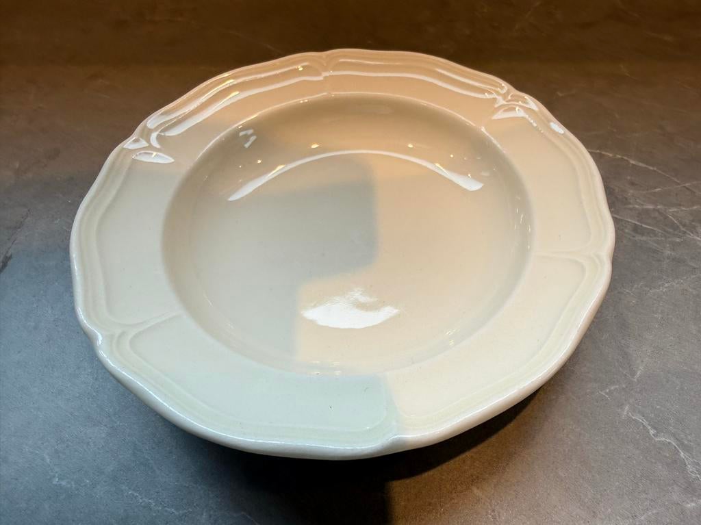 Wedgwood Queen's Plain petit four bordje 12 cm - 6 stuks, Ophalen