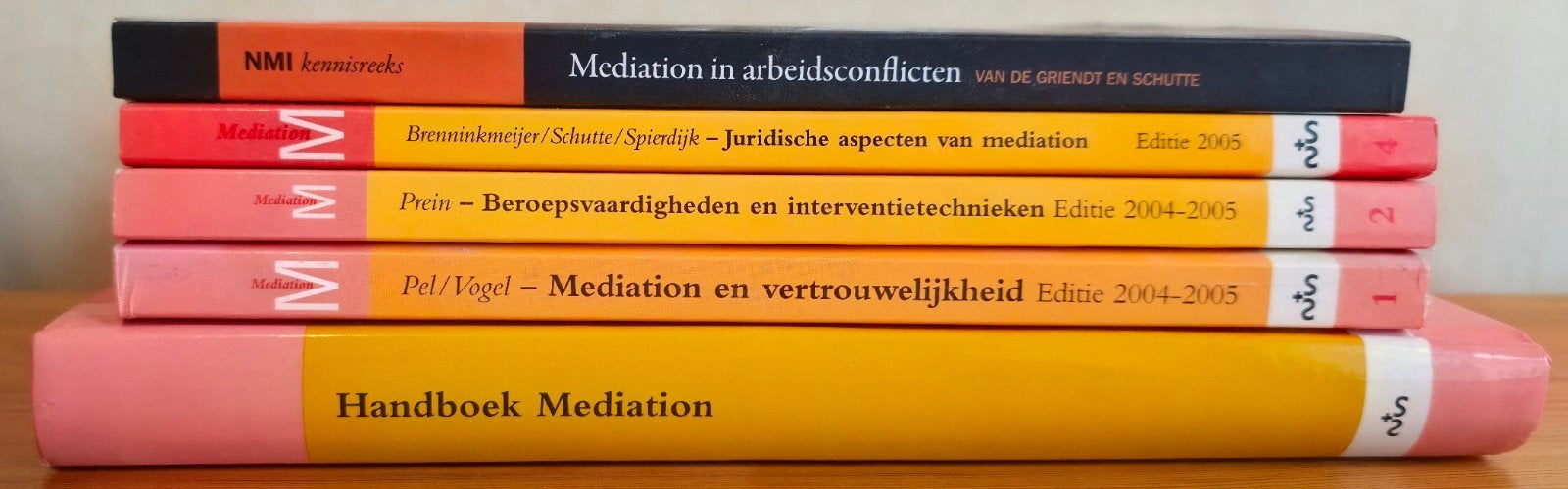 in 1x gratis ophalen: boeken over Mediation (5 stuks), Boeken, Gelezen, Diverse auteurs, Gamma, HBO
