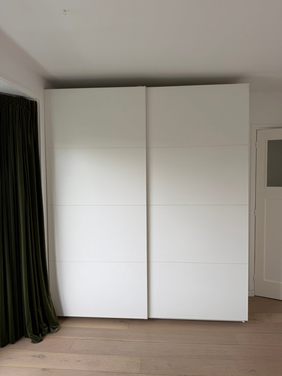 Ikea Pax Kast 200x237 met schuifdeuren en lades, 200 cm of meer, 150 tot 200 cm, Ophalen of Verzenden, Zo goed als nieuw