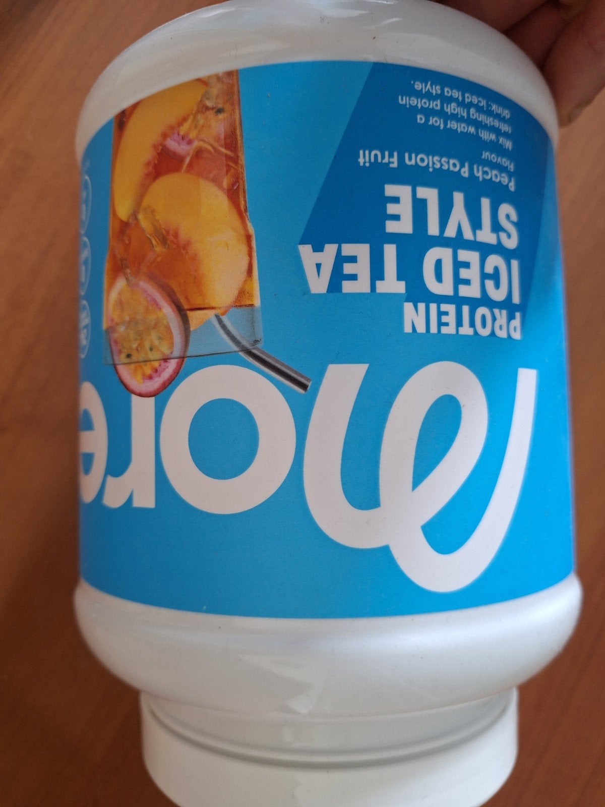 Nieuw More nutrition clear whey  iced tea peach passion, Ophalen of Verzenden, Nieuw, Poeder of Drank