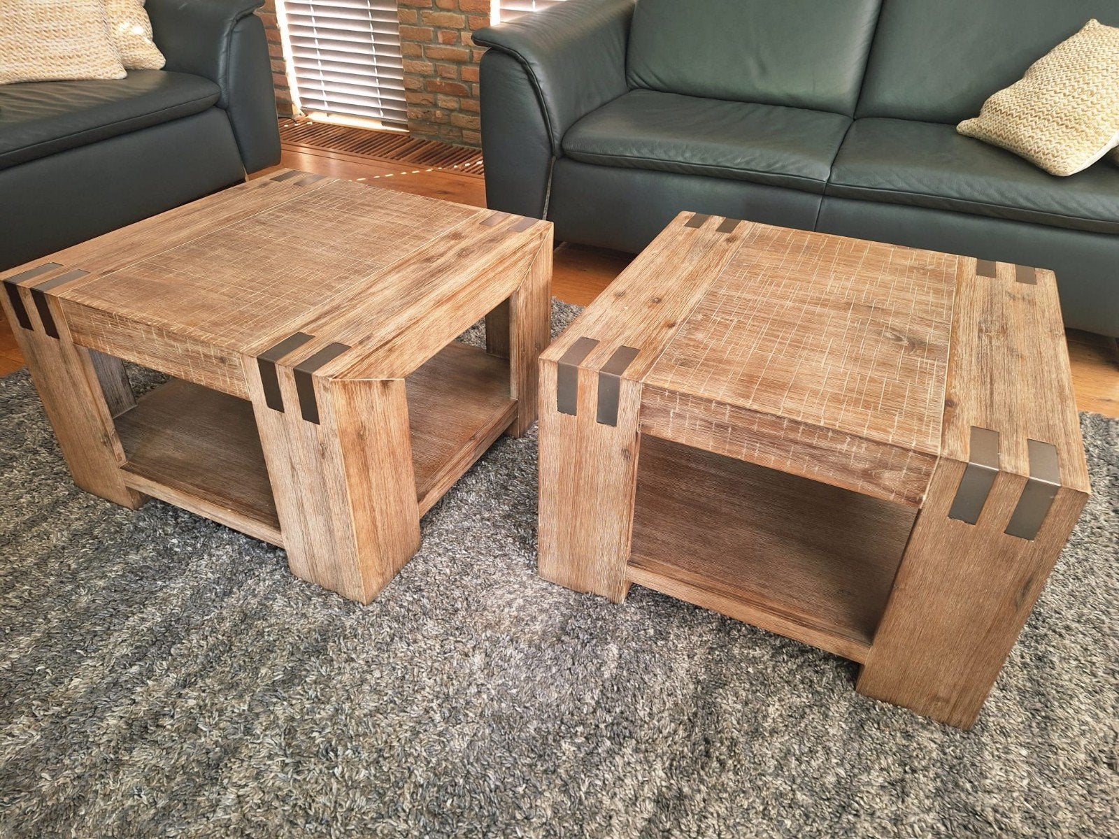 Salontafel / bijzettafel 20,00 per stuk, Ophalen, Minder dan 45 cm, 55 tot 75 cm, Rechthoekig