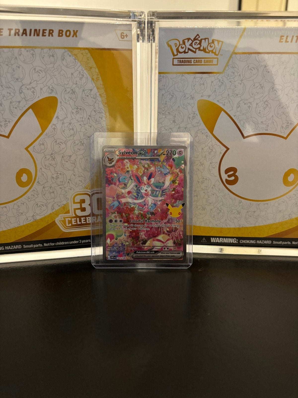 Sylveon EX 153/128, Hobby en Vrije tijd, Ophalen of Verzenden, Nieuw