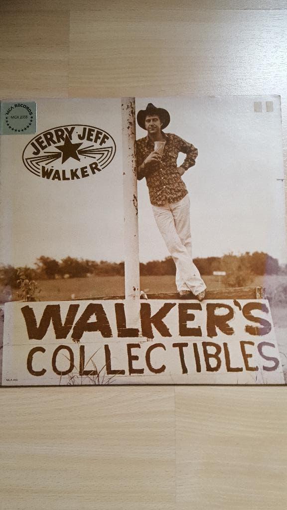 Jerry Jeff Walker-Collectibles LP USA (zeldzaam), Ophalen of Verzenden, Zo goed als nieuw, 12 inch