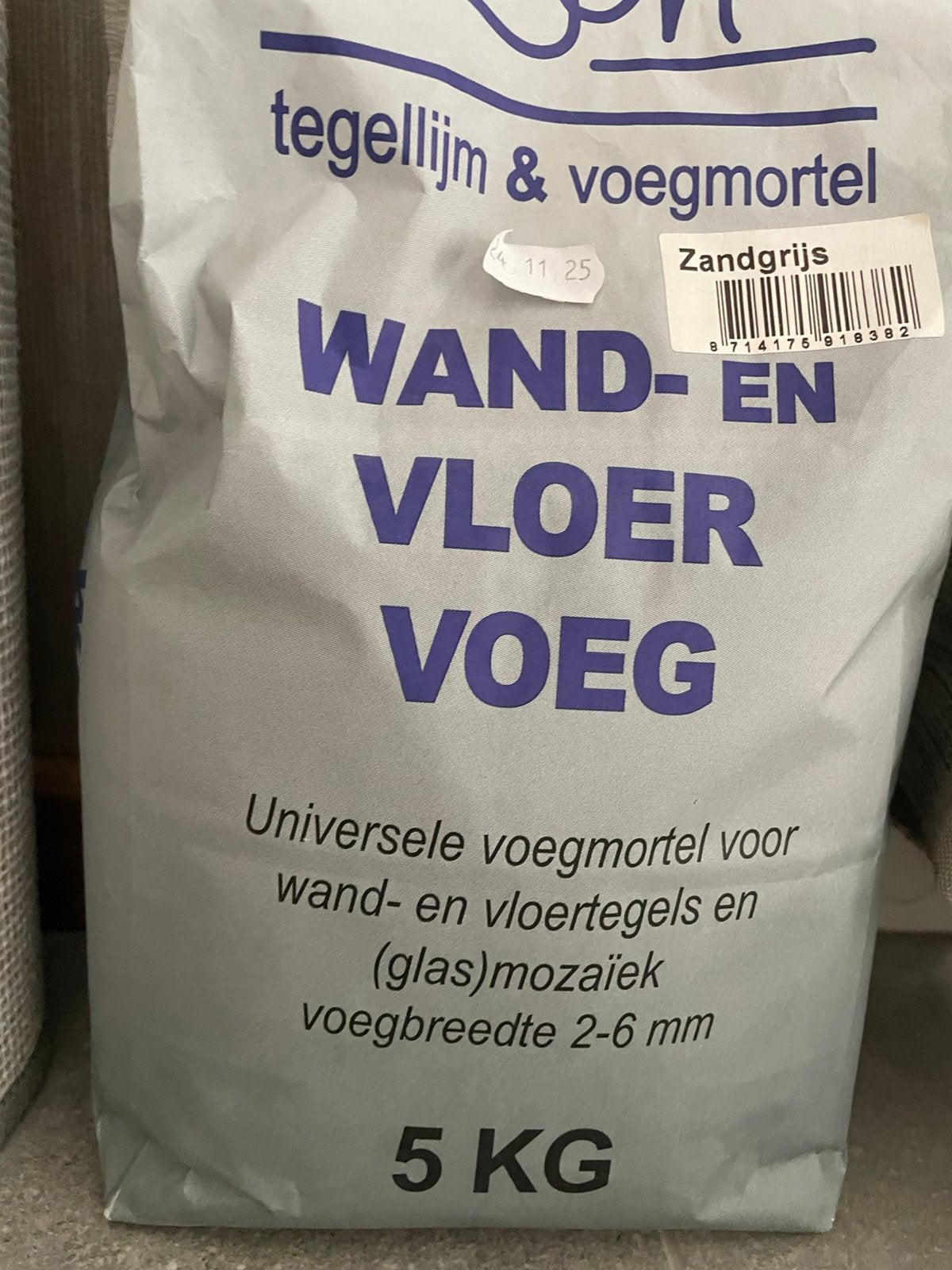 Tegel voegmiddel, Tuin en Terras, Ophalen of Verzenden, Nieuw