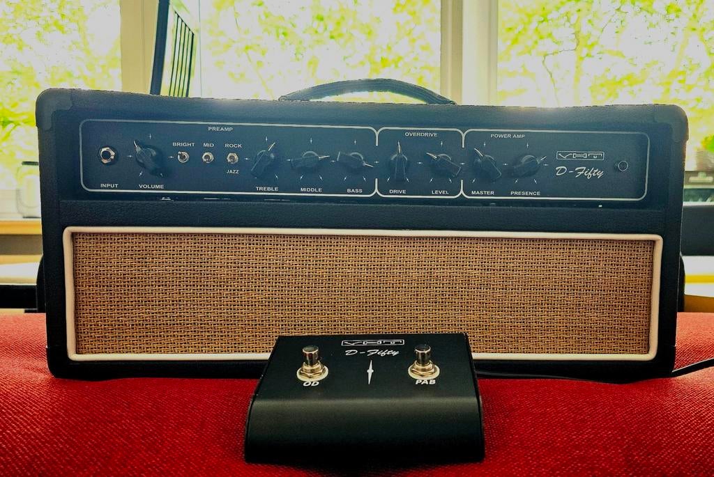VHT D-Fifty D50 amp top -  Dumble ODS clone 50W, Ophalen of Verzenden, Zo goed als nieuw, Gitaar, 50 tot 100 watt