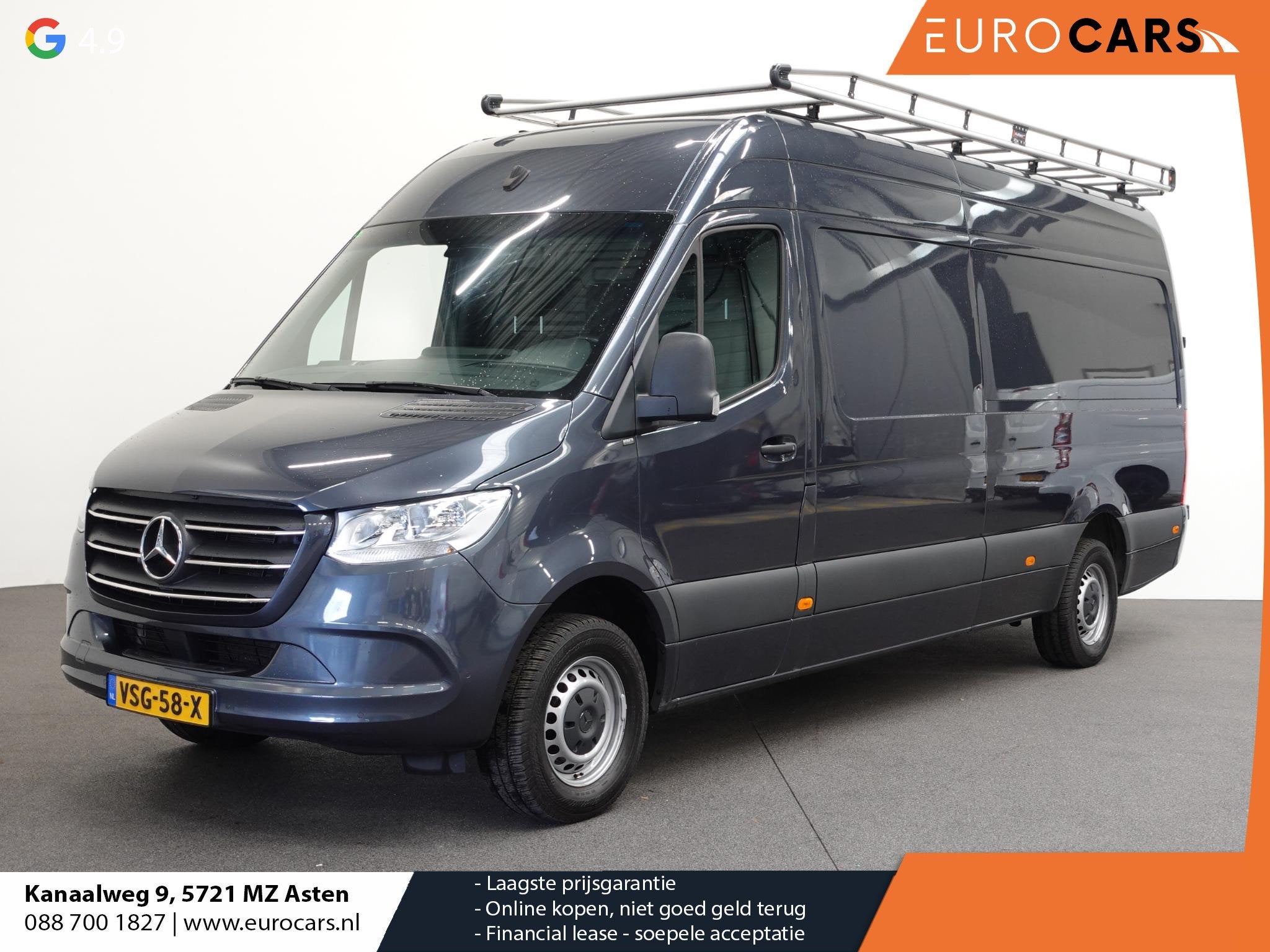 Mercedes-Benz Sprinter 311 1.9 CDI L3H2 Automaat Airco Navi, Auto's, Automaat, Gebruikt, 4 cilinders, 2000 kg